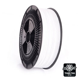 Rosa3D - PETG Standard HS - Blanc - 1,75 mm - 3 kg avec RFID Tige