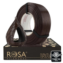 Rosa3D - PETG Standard HS - Chocolat - 1,75 mm - 1 kg Recharge av