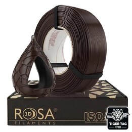 Rosa3D - PETG Standard HS - Chocolat - 1,75 mm - 1 kg Recharge av