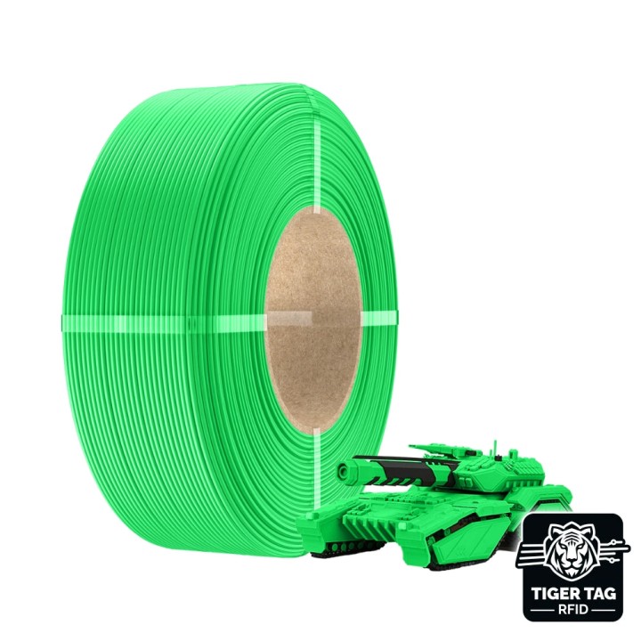 Sunlu - PLA - Vert (Green) - 1,75 mm - 1 kg - Refill avec RFID TigerTa