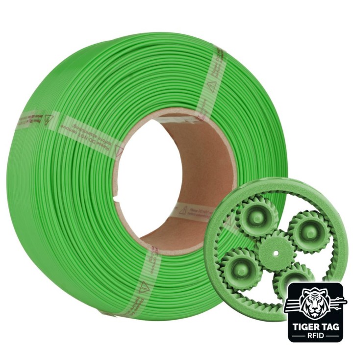 Jamg He - ABS - Vert (Green) - 1,75 mm - 1 kg - Refill avec RFID Tiger