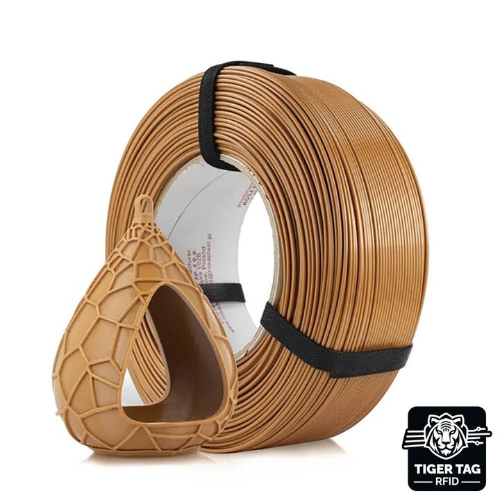 Rosa3D - PETG Standard HS - Marron Clair - 1,75 mm - 1 kg Recharg