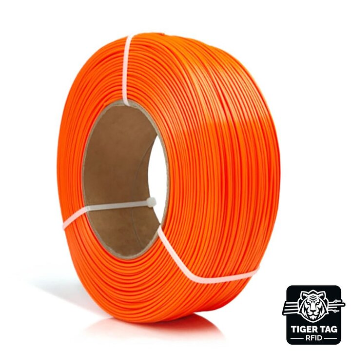Rosa3D - PETG Standard HS - Orange Pressée - 1,75 mm - 1 kg Recha