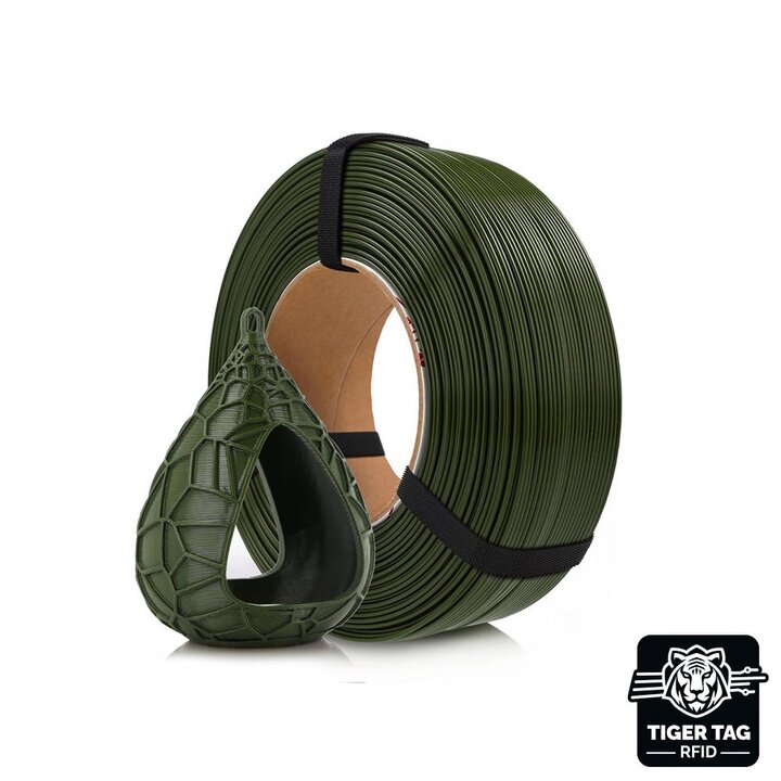Rosa3D - PETG Standard HS - Vert Armée - 1,75 mm - 1 kg Recharge 