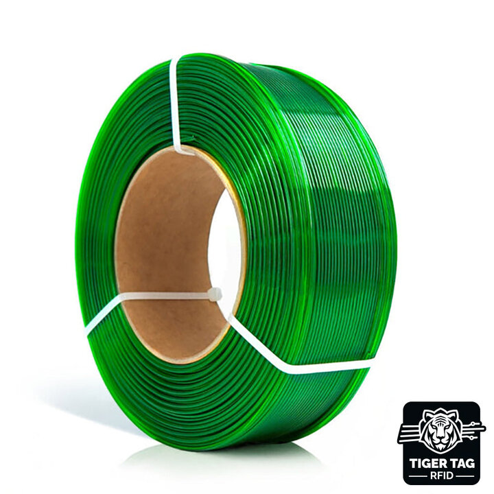 Rosa3D - PETG Standard HS - Vert Clair Transparent - 1,75 mm - 1 