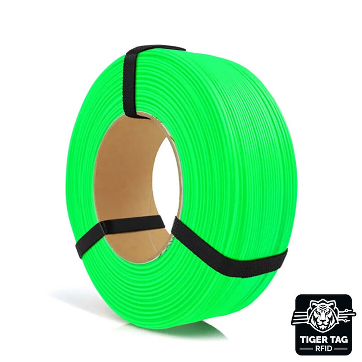 Rosa3D - PETG Standard HS - Vert Fluo - 1,75 mm - 1 kg Recharge a