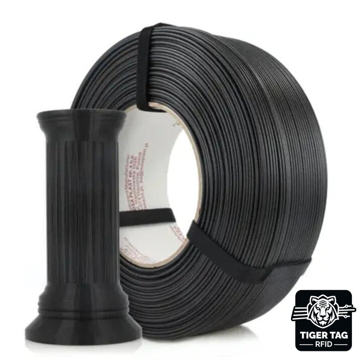 Rosa3D - PETG Structure HS - Noir - 1,75 mm - 1 kg Recharge RFID 