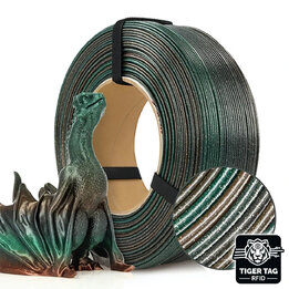 Rosa3D - PLA Galaxy - Arc-en-ciel Terra - 1,75 mm - 1 kg Recharge