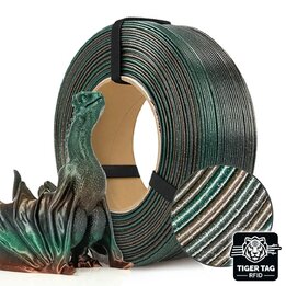 Rosa3D - PLA Galaxy - Arc-en-ciel Terra - 1,75 mm - 1 kg Recharge