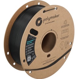 Polymaker - PLA Pro Metallic - Noir (Black) - 1,75 mm - 1 kg | Espace 