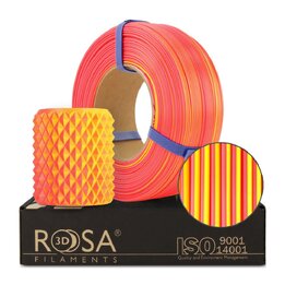 Rosa3D - PLA Magic Neon - Jaune & Orange - 1,75 mm - 1 kg Recharg