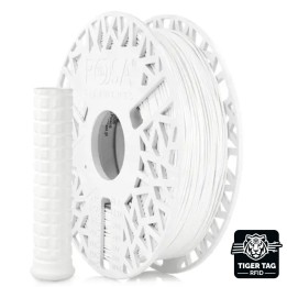 Rosa3D - TPU Flex LW - Blanc (White) - 1,75 mm - 700 g avec RFID Tiger