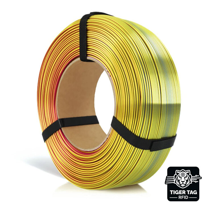Rosa3D - PLA Magic Silk - Carnaval - 1,75 mm - 1 kg Recharge avec