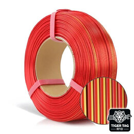 Rosa3D - PLA Magic Silk - Flamme - 1,75 mm - 1 kg Recharge avec R