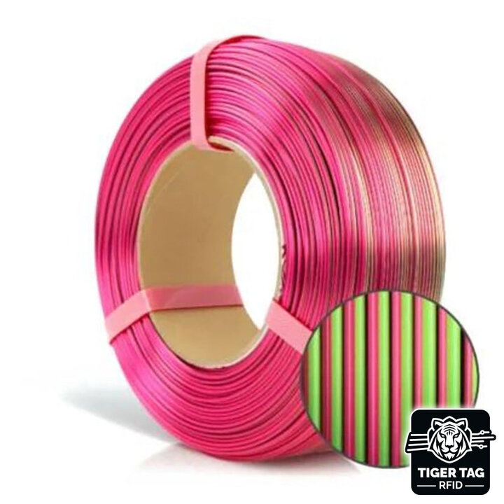 Rosa3D - PLA Magic Silk - Fruit du Dragon - 1,75 mm - 1 kg Rechar
