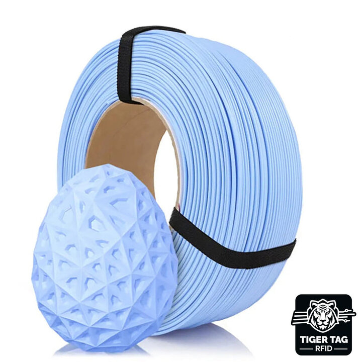 Rosa3D - PLA Pastel Macaron - Bleu - 1,75 mm - 1 kg Recharge avec