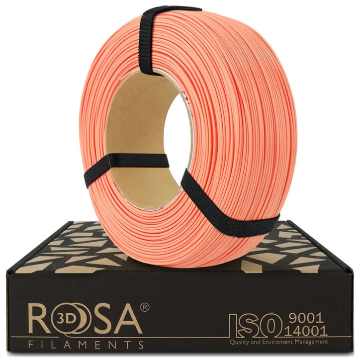 Rosa3D - PLA Pastel Macaron - Corail - 1,75 mm - 1 kg Recharge | 