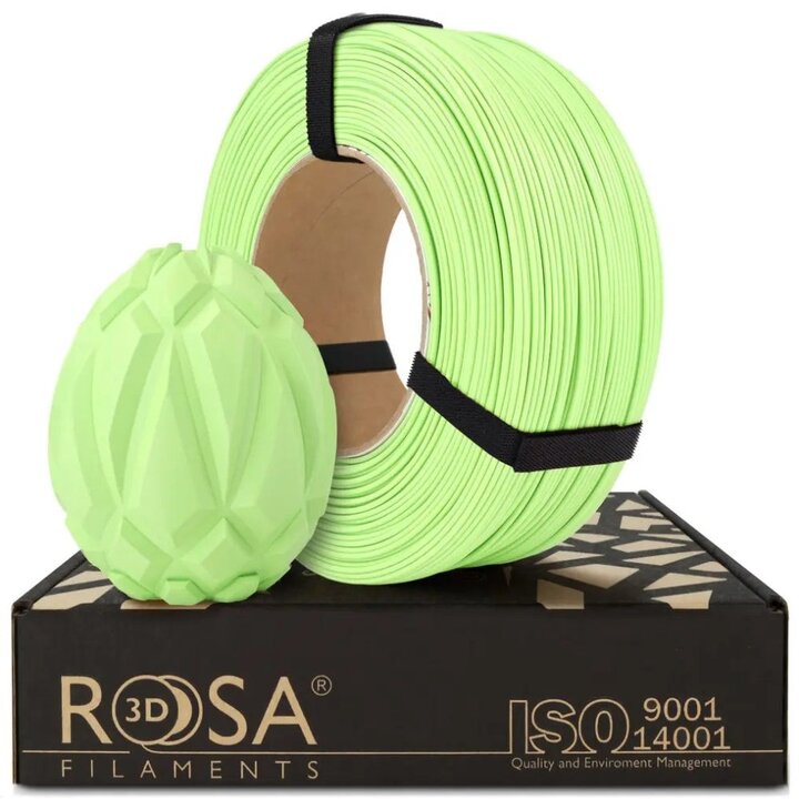 Rosa3D - PLA Pastel Macaron - Vert - 1,75 mm - 1 kg Recharge | Ma