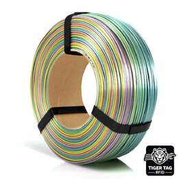 Rosa3D - PLA Arc-en-ciel - Arc-en-ciel soyeux - 1,75 mm - 1 kg Re
