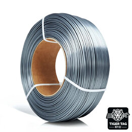 Rosa3D - PLA Silk - Acier - 1,75 mm - 1 kg Recharge avec RFID Tig