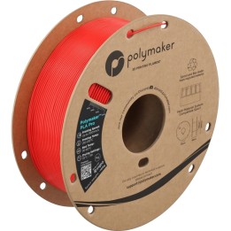 Polymaker - PLA Pro - Rouge (Red) - 1,75 mm - 1 kg | Espace Maker