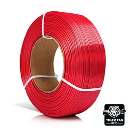 Rosa3D - PLA Silk - Rouge - 1,75 mm - 1 kg Recharge avec RFID Tig