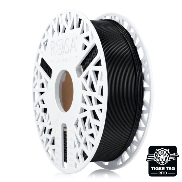 Rosa3D - PETG-PTFE Sliding - Noir (Black) - 1,75 mm - 1 kg avec RFID T