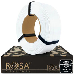Rosa3D - PLA Starter - Blanc Neige - 1,75 mm - 1 kg Recharge avec