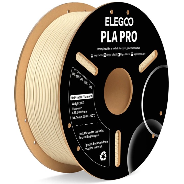 Elegoo - PLA Pro - Beige - 1,75 mm - 1 kg | Espace Maker
