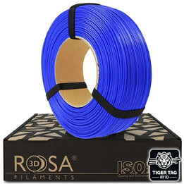 Rosa3D - PLA Starter - Bleu Foncé - 1,75 mm - 1 kg Recharge avec 