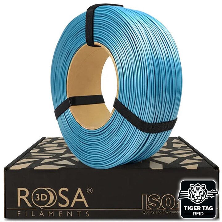 Rosa3D - PLA Starter - Bleu Perlé - 1,75 mm 1 kg Recharge avec RF
