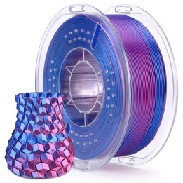 Elegoo - Silk PLA - Bleu Magenta (Blue Magenta) - 1,75 mm - 1 kg | Esp