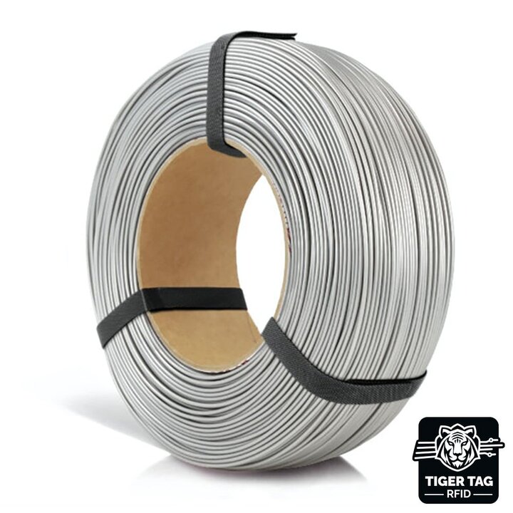 Rosa3D - PLA Starter - Gris Satiné - 1,75 mm - 1 kg Recharge avec