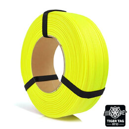 Rosa3D - PLA Starter - Jaune Fluo - 1,75 mm - 1 kg Recharge avec 