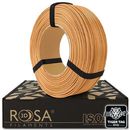 Rosa3D - PLA Starter - Marron Clair - 1,75 mm - 1 kg Recharge ave