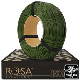 Rosa3D - PLA Starter - Vert Army - 1,75 mm - 1 kg Recharge avec R