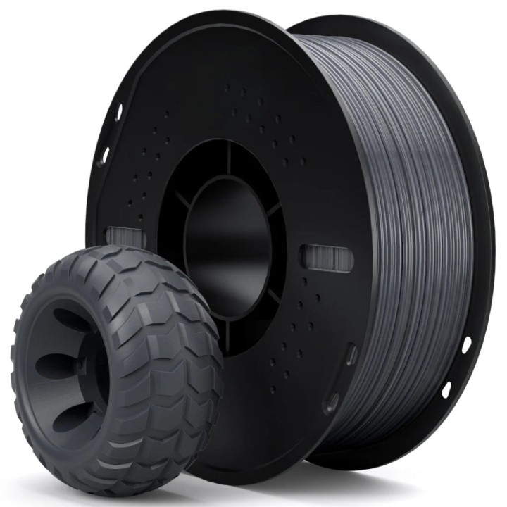 Elegoo - TPU 95A - Gris (Grey) - 1,75 mm - 1 kg | Espace Maker