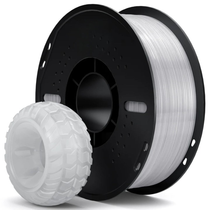Elegoo - TPU 95A - Transparent (Translucent) - 1,75 mm - 1 kg | Espace