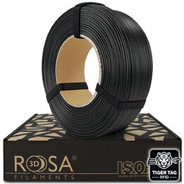 Rosa3D - PLA-CF - Black CarbonLook - 1,75 mm - 1 kg Recharge avec