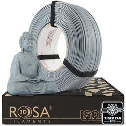Rosa3D - PLA-CF - Gris Pierre Froide Mat - 1,75 mm - 1 kg Recharg
