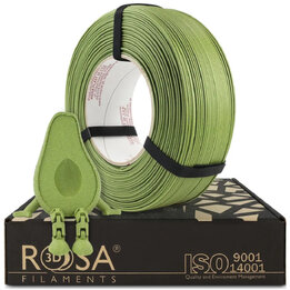 Rosa3D - PLA-CF - Vert Avocat Guacamole Mat - 1,75 mm - 1 kg Rech