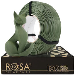 Rosa3D - PLA-CF - Vert Olive Mat - 1,75 mm - 1 kg Recharge | Mais