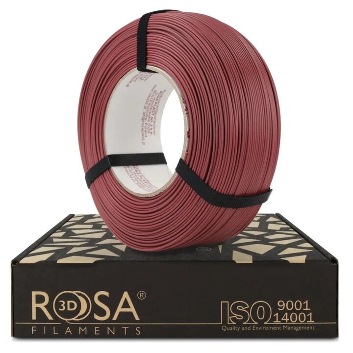 Rosa3D - PLA-CF Mat - Rose Hibiscus - 1,75 mm - 1 kg Recharge | M