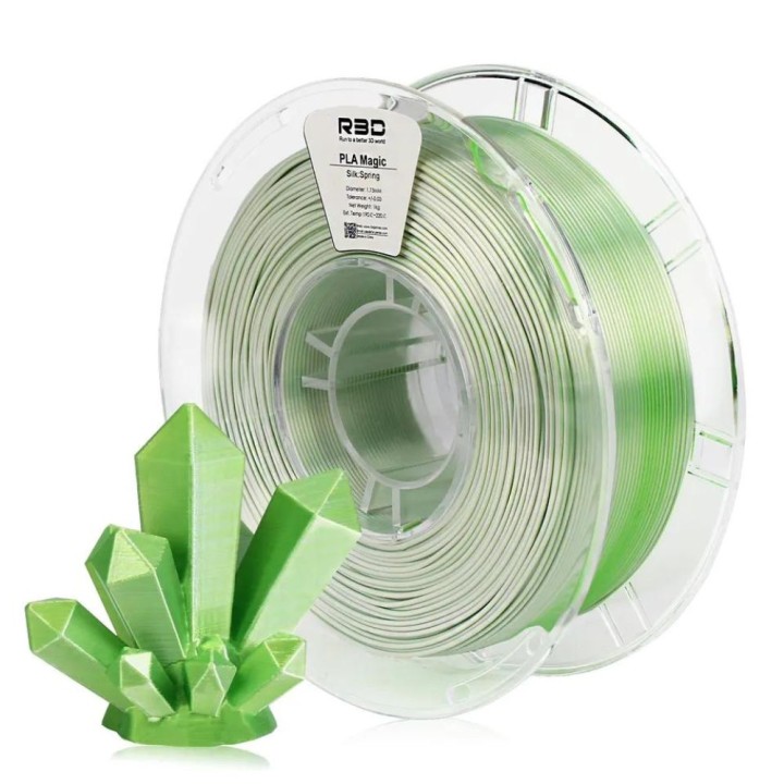 R3D - PLA Magic Silk - Printemps (Spring) - 1,75 mm - 1 kg | Espace Ma