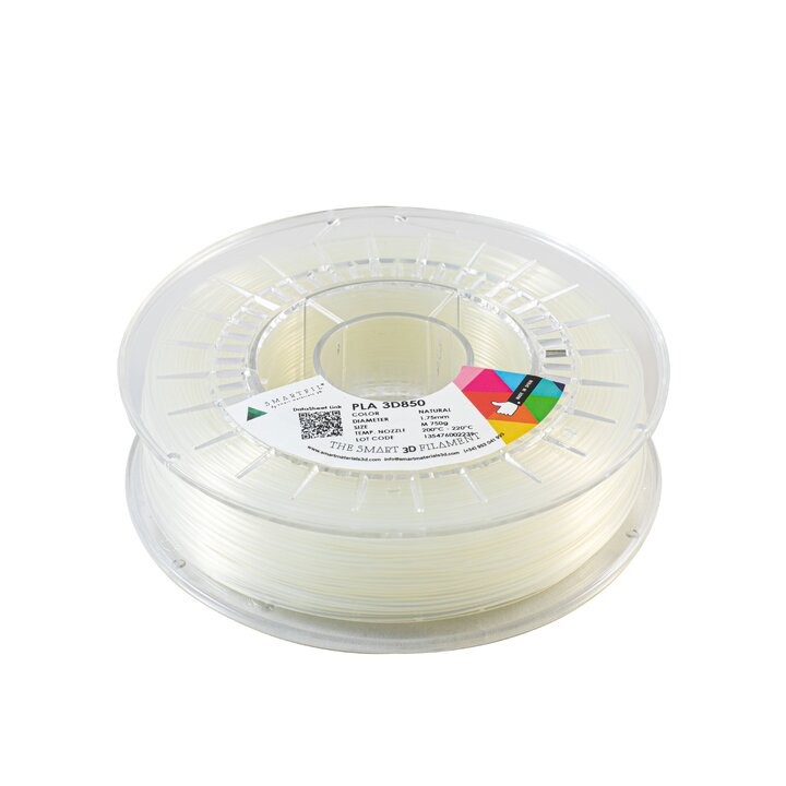 Smart Materials 3D - PLA Naturel 1,75 mm 750g - Fait main