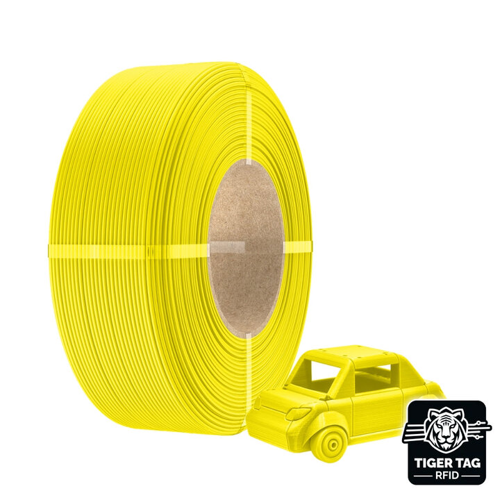 Sunlu - PETG - Jaune - 1,75 mm - 1 kg - Recharge avec RFID TigerT