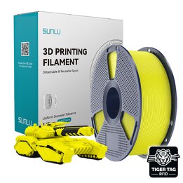 Filament PLA Jaune Sunlu - Impression 3D Occitanie