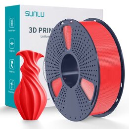 Filament Sunlu PLA Rouge Cerise - 1,75 mm - 1 kg - Impression 3D