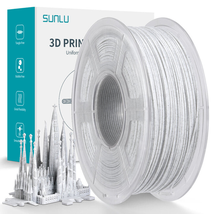 Sunlu PLA Marbre - Filament 3D - Le Born Occitanie