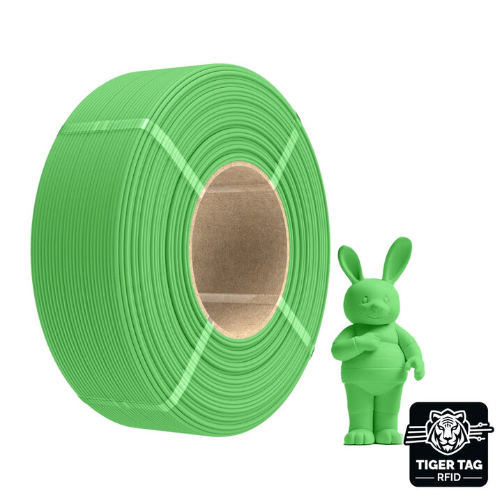 Sunlu - PLA Mat - Vert - 1,75 mm - 1 kg - Recharge avec RFID Tige